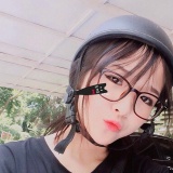 Kính gọng Teen vuông 2 chấm CUTE (Nâu)
