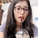Kính gọng Teen vuông 2 chấm CUTE (Nâu)