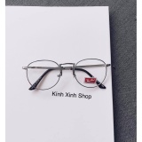 Kính gọng Vintage Kim loại mảnh (Trắng)