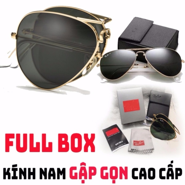 Giá bán Kính Mát Nam Cao Cấp Gập Gọn Full Box RB-No.1