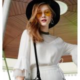 Kính mát nữ AnCom GL A-3026 ( màu vàng )