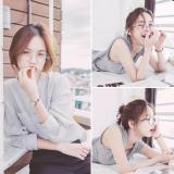 Kính ngố gọng tròn dễ thương