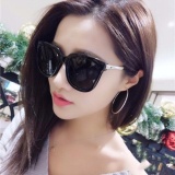 Kính râm Absente Thời trang gọng kim loại (Đen)