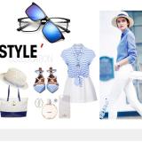 Kính râm Đa tròng 5 màu phủ lớp hấp thụ tia UV (Tặng bao da)