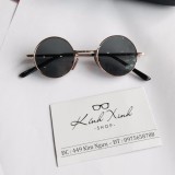 Kính râm mắt tròn thầy bói thời trang