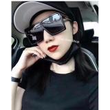 Kính râm UNISEX OVERSIZE thời trang HOT HOT (ĐEN)