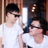 Kính mát thời trang cao cấp cho bé trai C241 (Đen)