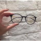 Kính mắt tròn gọng Kim loại (ĐEN)