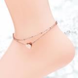 Lắc Chân Trái Tim Titan Không Đen TT 082