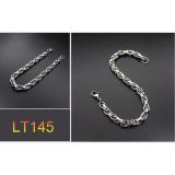 [HCM SHIP NHANH]Lắc tay nam Hàn Quốc LT145 (màu bạc)