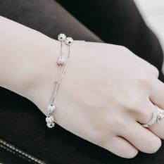 Lắc tay Silver rain Lotus