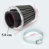 Lọc Gió Xe Máy Độ Pô Airmàu Đen 5.0 cm