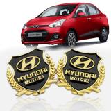 Logo dán xe hơi motors toyota (vàng)