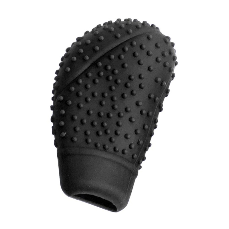 Makiyo Đa Năng Silicone Mềm chống Trơn Trượt Xe Bánh Răng Chuyển Dịch Núm Nắp chụp Cần Khởi Động Gri