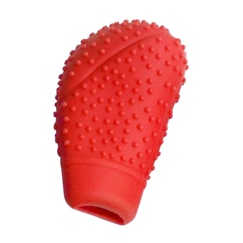 Makiyo Universal Soft Silicone Non-Slip Car Gear Shift Knob Shifter Cover Boot Grip (Red) - intl