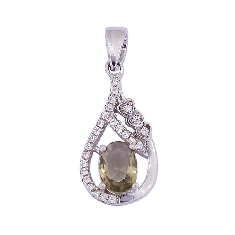 Mặt dây bạc đá CZ