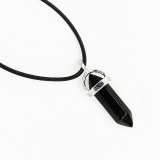 Mặt dây chuyền đá phong thủy MDC138 (màu đen)