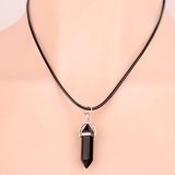 Mặt dây chuyền đá phong thủy MDC138 (màu đen)