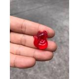 [HCM]Mặt dây chuyền đá poly đỏ hình hồ ly