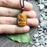 Mặt dây chuyền đại thế chí bồ tát đá mắt hổ