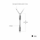 Mặt dây chuyền Gậy Như Ý MDC320 (Màu Bạc)