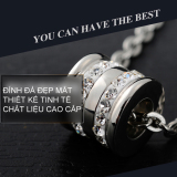 [FREESHIP MAX 15K][HCM]Mặt dây chuyền Hàn Quốc đính đá MDC301 (Màu Bạc)