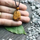 Mặt dây chuyền phổ hiền bồ tát đá mắt hổ