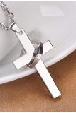 [FREESHIP MAX 15K][HCM]Mặt dây chuyền thánh giá MDC136 dài 5.2cm (màu bạc)