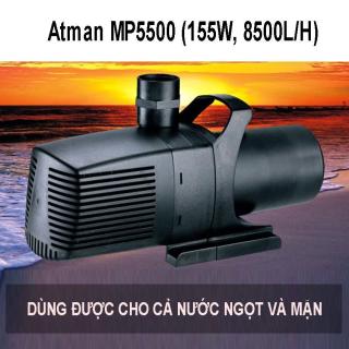 Máy bơm nước hồ cá tiết kiệm điện Atman MP 5500 (110w, 5700l h) siêu bền, loại tốt , hàng mới . Bảo hành bởi LyLyshop ( Đen) thumbnail
