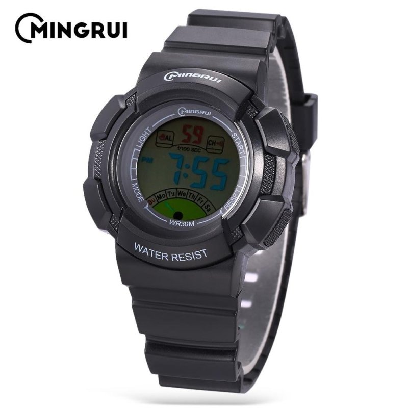 Nơi bán MINGRUI MR - 8540061 Kids Digital Movt Watch LED Light Date Day Chronograph 3ATM Wristwatch - intl