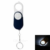 [HCM]Móc khóa kính lúp có đèn Led chiếu sáng GamoShop (Đen)