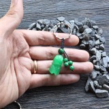 [HCM]Móc khóa Tỳ Hưu đá cẩm thạch