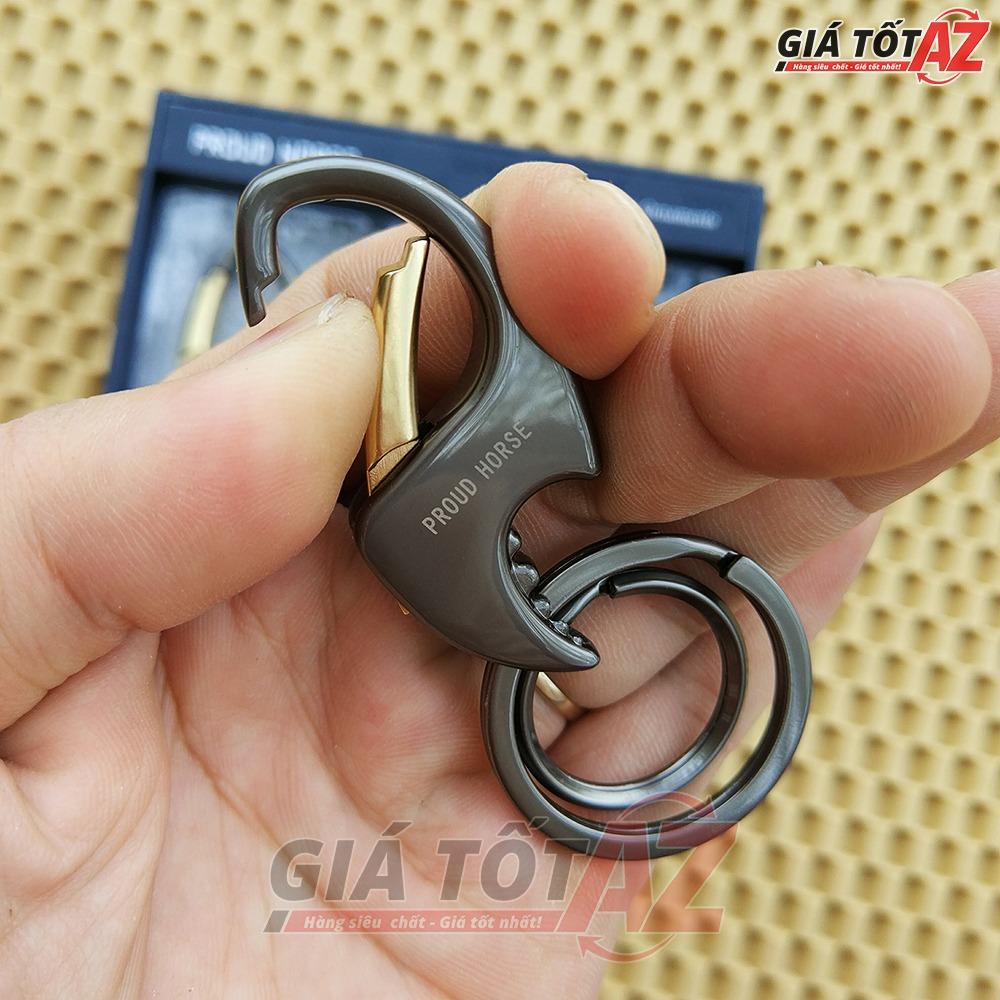 Móc treo chìa khóa đẹp - Mẫu AZ-090 (Mầu đen)