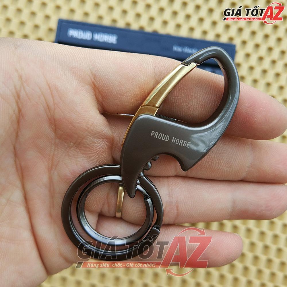 Móc treo chìa khóa đẹp - Mẫu AZ-090 (Mầu đen)