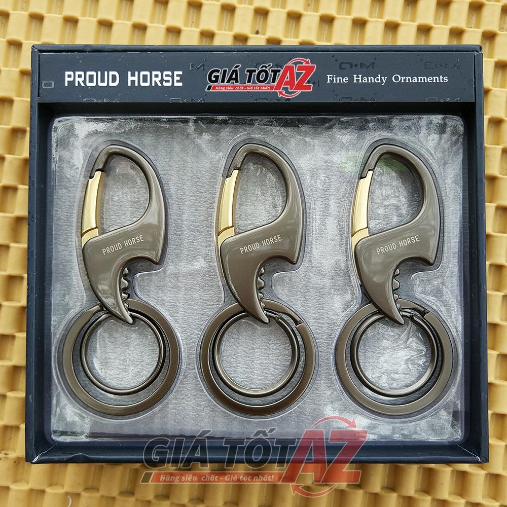 Móc treo chìa khóa đẹp - Mẫu AZ-090 (Mầu đen)