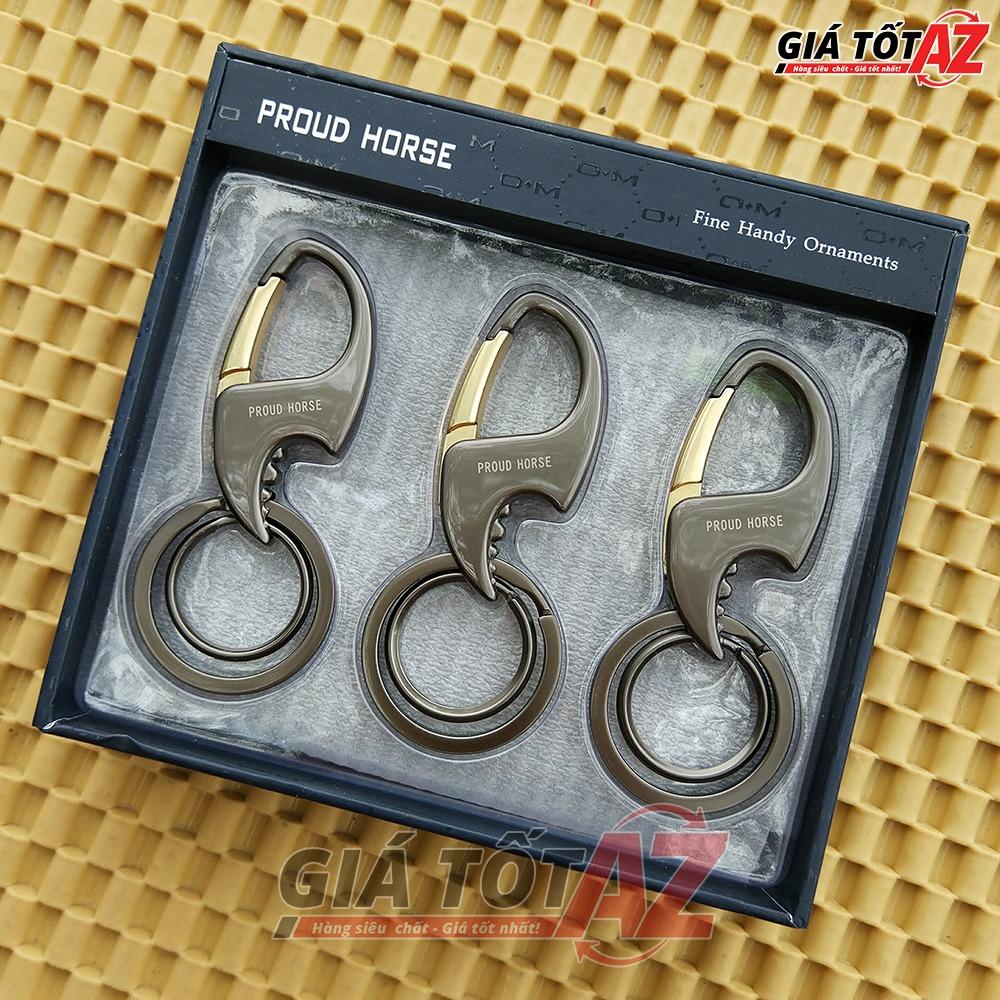 Móc treo chìa khóa đẹp - Mẫu AZ-090 (Mầu đen)