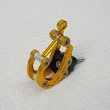 Móc treo đồ kiểu ốc sên xe máy,moto màu vàng