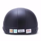 MŨ BẢO HIỂM 1/2 ĐẦU CHITA-CT31-ĐEN-SƠN MỜ