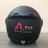 Mũ bảo hiểm 3/4 168 Asia (Đen nhám)