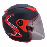 [HCM]Mũ Bảo Hiểm Napoli N039 tem bọ cạp đỏ ( kính khói)