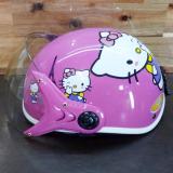 Mũ Bảo Hiểm Trẻ Em Hello Kitty (Hồng)