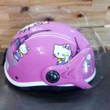 Mũ Bảo Hiểm Trẻ Em Hello Kitty (Hồng)