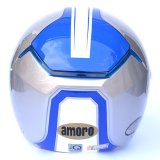 Mũ bảo hiểm trùm đầu Amoro 239A (Bạc)