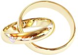Nhẫn cặp bạc mạ vàng 14k-ncap53