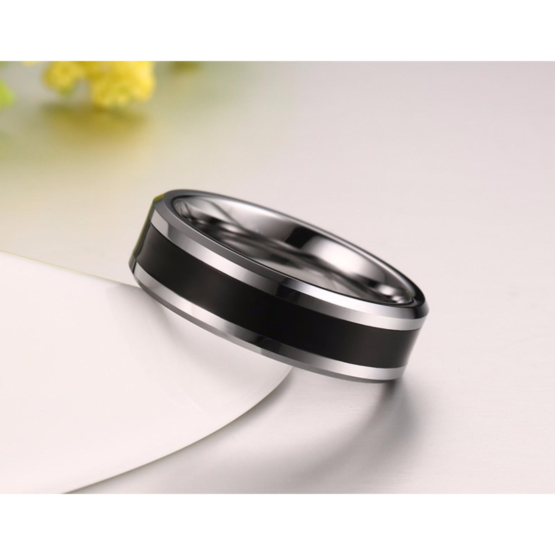 [HCM]Nhẫn cặp Hàn Quốc NC120 (màu đen)