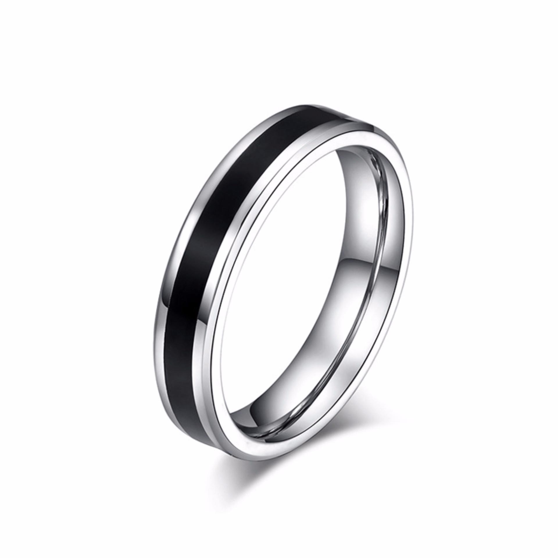 [HCM]Nhẫn cặp Hàn Quốc NC120 (màu đen)