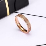 Nhẫn cặp mạ cát NC123 (màu đồng)
