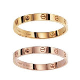 Nhẫn cặp mạ vàng 14k NC206