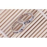 Nhẫn đôi minh chứng tình yêu đính đá cao cấp N15