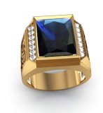 Nhẫn nam mạ vàng 14k - NNAM99.